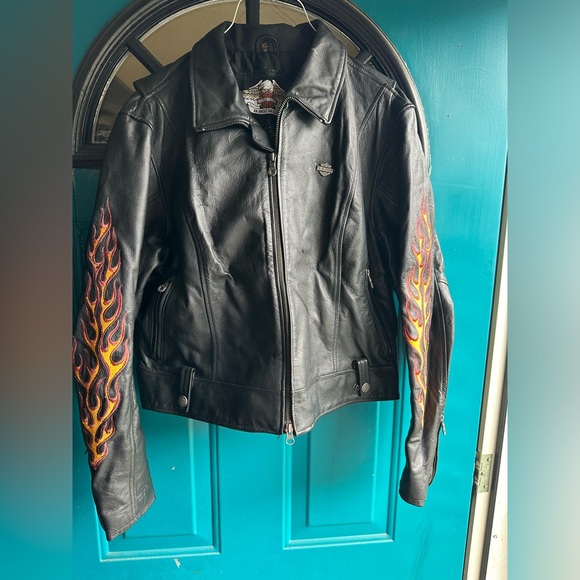 Harley-Davidson | Jackets & Coats | Harley Davidson Ride Free Leather ...